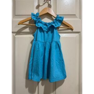 Kelly's Kids Turquoise Ruffle Top